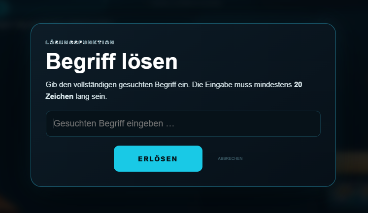 Live-Screenshot Begriff lösen